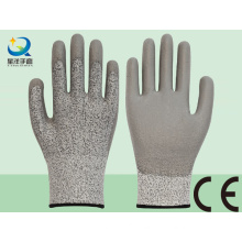 Cut Resistance PU Coated Safety Glove Level 3